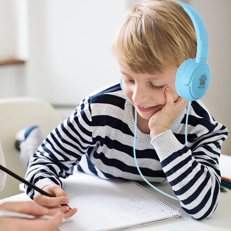 Tai Nghe Nhét Tai Có Mic 3D jack 3.5mm Cho Bé Gái