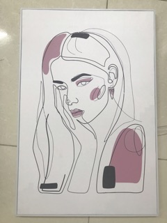 Tranh canvas decor 40x60cm