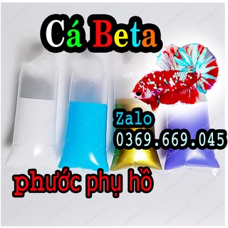 Bọc đóng cá betta có màu siêu giẻo đúng chuẩn ship cá betta