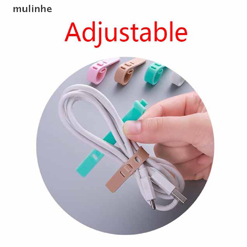 Bộ 4 Dụng Cụ Quấn Dây Cáp Bằng Silicon Tiện Dụng vn