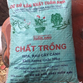 Đất vi sinh, 1kg Đất sạch chuyên trồng rau, hoa, cây cảnh