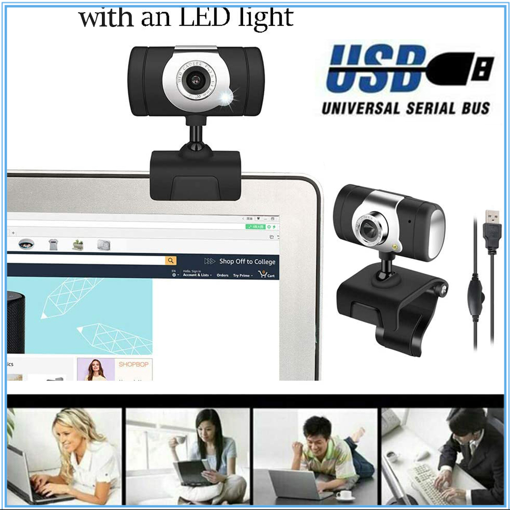 Webcam Usb 480p Có Mic Cho Máy Tính