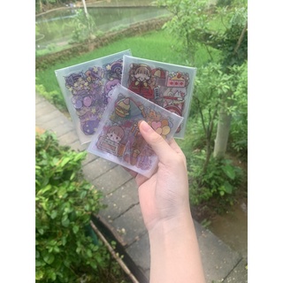Set 12 tấm sticker theo màu