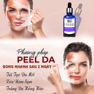 Peel Niraci Lột Xóa Nám Đen Sạm Trắng Da Hàn Quốc