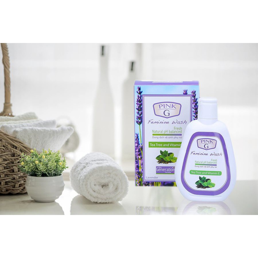 Dung Dịch Vệ Sinh Phụ Nữ PinkG Lavender 100ml