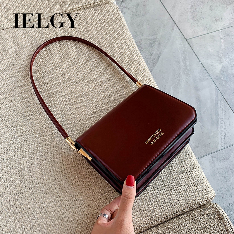 Túi đeo vai IELGY phong cách retro thời trang nữ thanh lịch