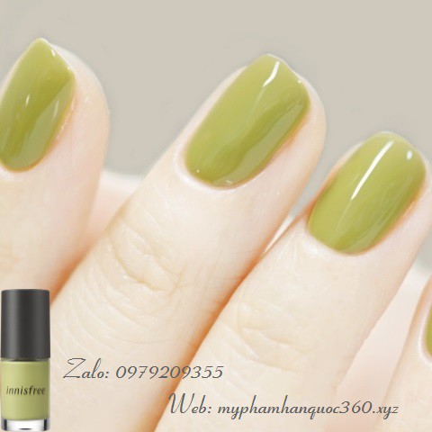 [Màu mới] Sơn Móng Tay Innisfree Real Color Nail 219-224