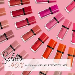 Son kem   BJ Bourjois velvet  [ ĐỦ MÀU, ĐỦ SỐ ]