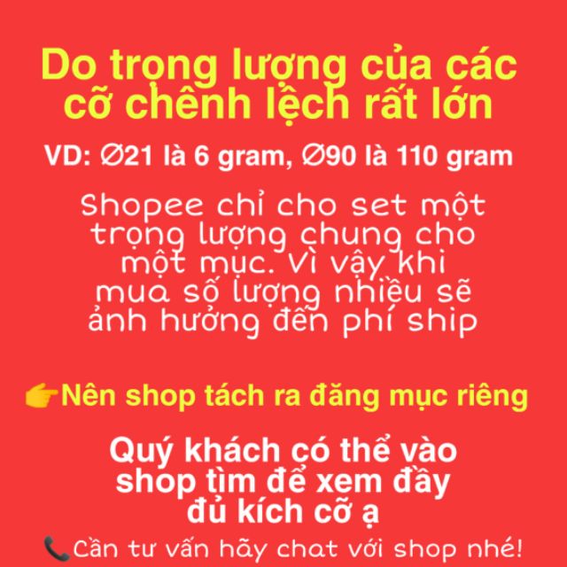 Nắp bít ống nước trơn S-T (Siêu Thành®) ∅21 - ∅27 - ∅34 - ∅42 - ∅60 - ∅90 - ∅114 - ∅140