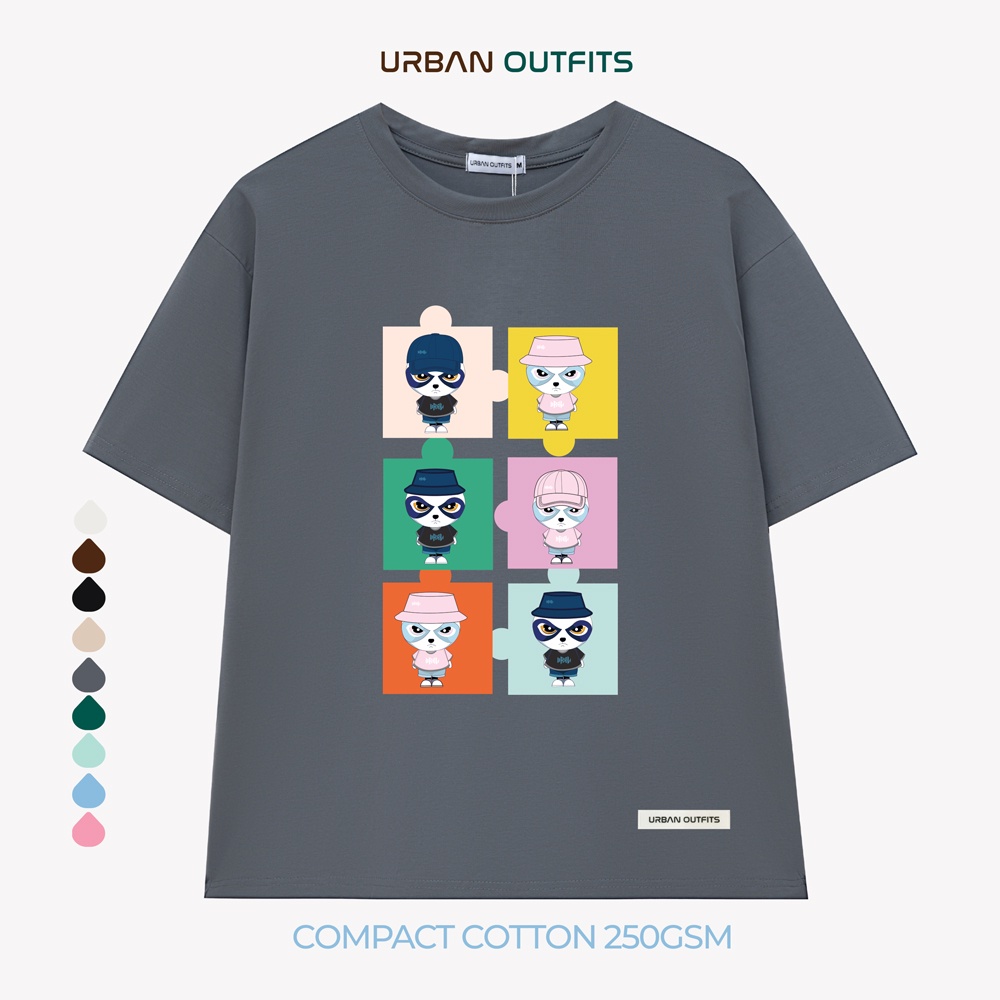 Áo Thun Tay Lỡ Form Rộng URBAN OUTFITS ATO167 Local Brand In Hình ver 2.0 Chất Vải 95% Compact Cotton 250GSM