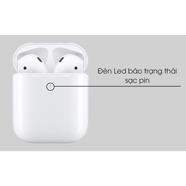 Tai Nghe Bluetooth Một Chín Airpod 2 Cao Cấp Full Tính Năng - Dùng Được Cho Điện Thoại Chạy Ios Và Android