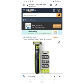 Máy cạo râu Philips QP2620/20