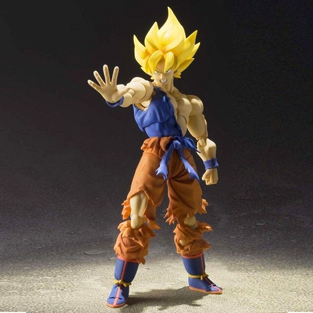 Mô hình khớp Dragon Ball - Mô hình Son Goku Super Saiyan 16cm DB112