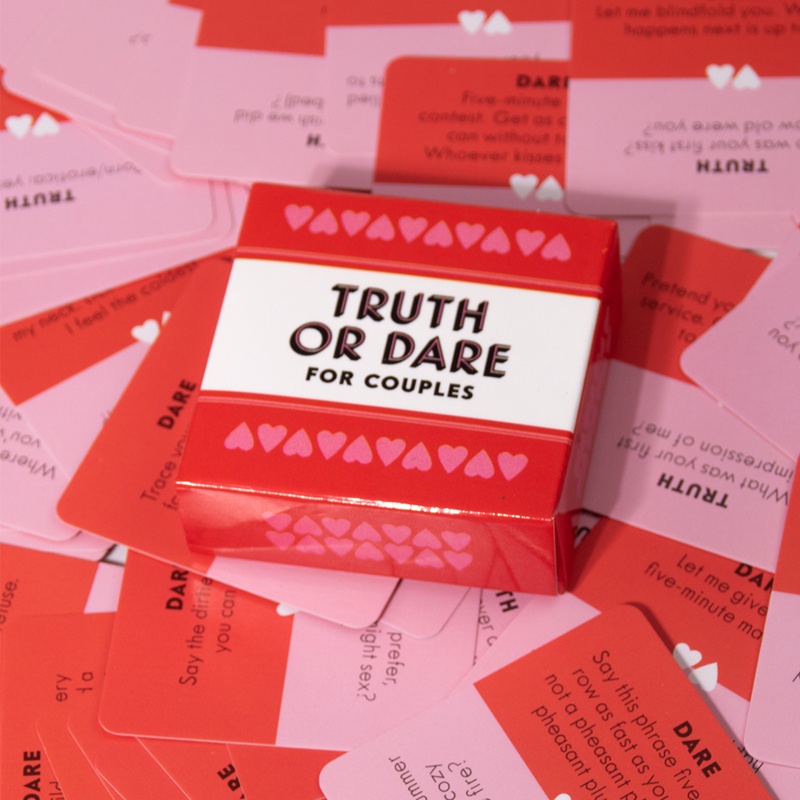 Thẻ Trò Chơi Truth or Dare Cho Cặp Đôi