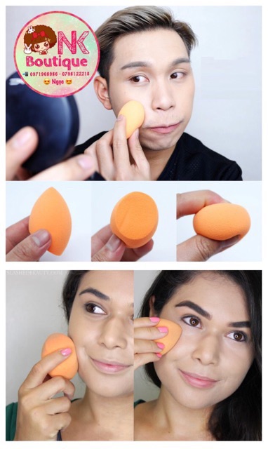 Bông Mút Trang Điểm Real Techniques By Sam & Nic Miracle Complexion Sponges