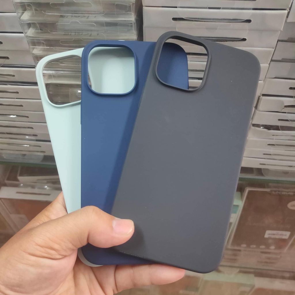 Ốp Lưng iPhone 12 Pro Max Silicon Hiệu Memumi Chính Hãng