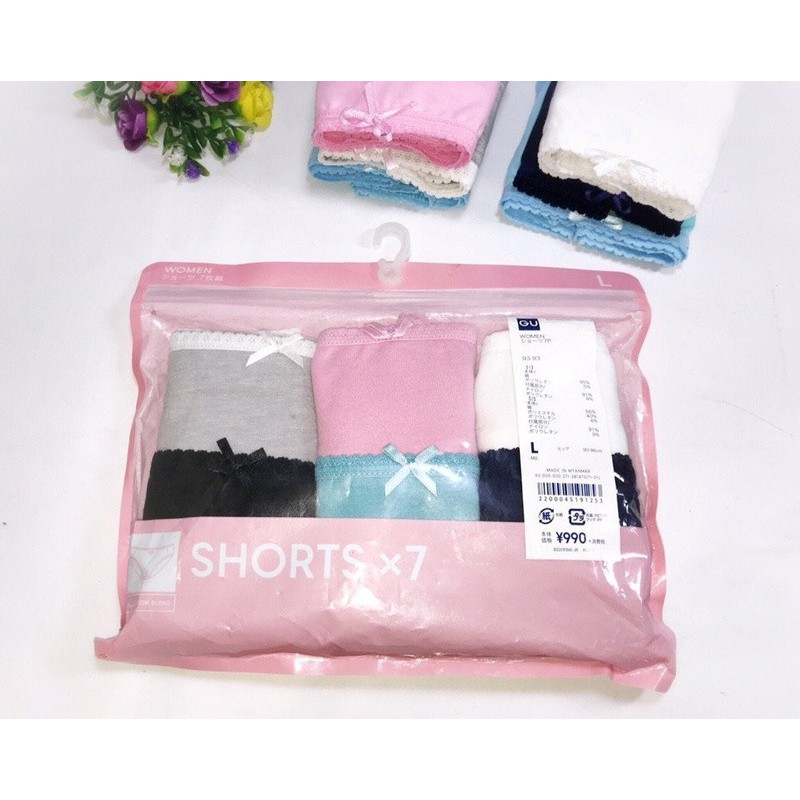 SET 7 QUẦN LÓT GU HÀNG NHẬT SIÊU CHẤT.GIÁ RẺ NHẤT THỊ TRƯỜNG .MIỄN PHÍ SHIP KHI MUA 2 SET