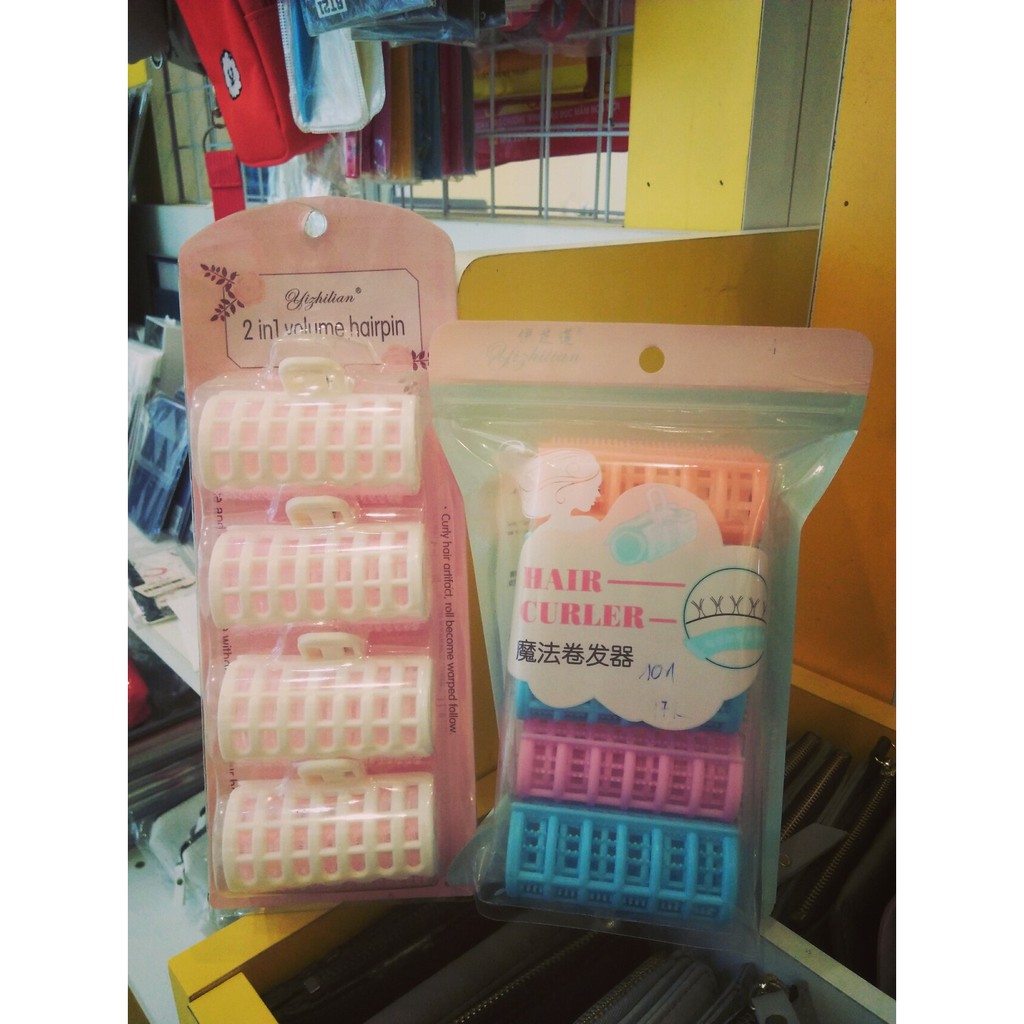 lô cuốn tóc 4 chiếc