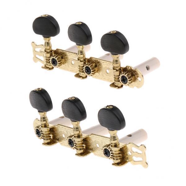 2x2pcs 3R3L Guitar Tuning Pegs Tuners Machine Heads for 6 String Guitar Parts