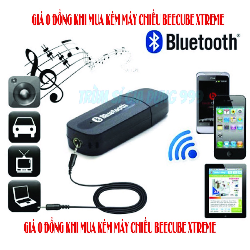 [HÀNG SẴN HCM] USB BLUETOOTH H163, USB BIẾN LOA THƯỜNG THÀNH LOA BLUETOOTH