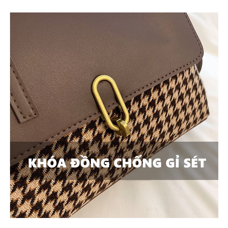 Túi xách nữ thời trang Hàn Quốc TX001 balo nữ đẹp đeo chéo hai quai thiết kế sang trọng hàng loại 1