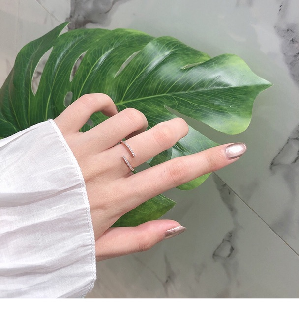 Nhẫn đá có thể chỉnh size vừa tay 16-17mm