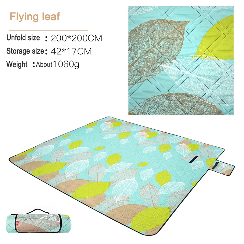 Camel CROWN Outdoor picnic mat picnic moisture-proof mat cắm trại dã ngoại vải