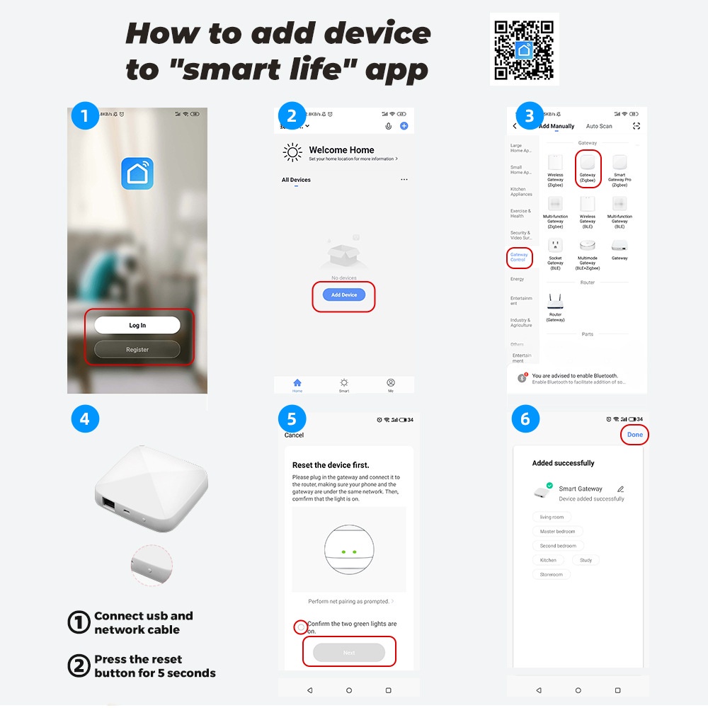 Bộ Chia Cổng Thông Minh Zigbee 3.0 Điều Khiển Bằng Giọng Nói Cho App Home Alexa Google Home Assistant. Airpod