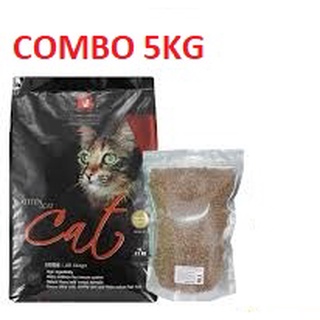 Combo 5kg thức ăn mèo cat's eye siêu tiết kiệm