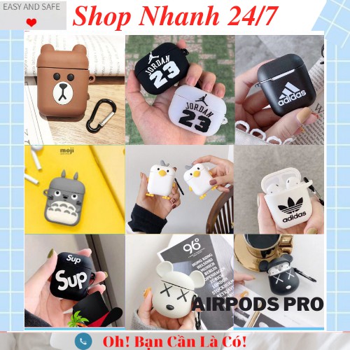 Vỏ Ốp Case airpod airpods pro bảo vệ, bao đựng tai nghe không dây bluetooth  airpods 3 airpod 3/Pro TWS