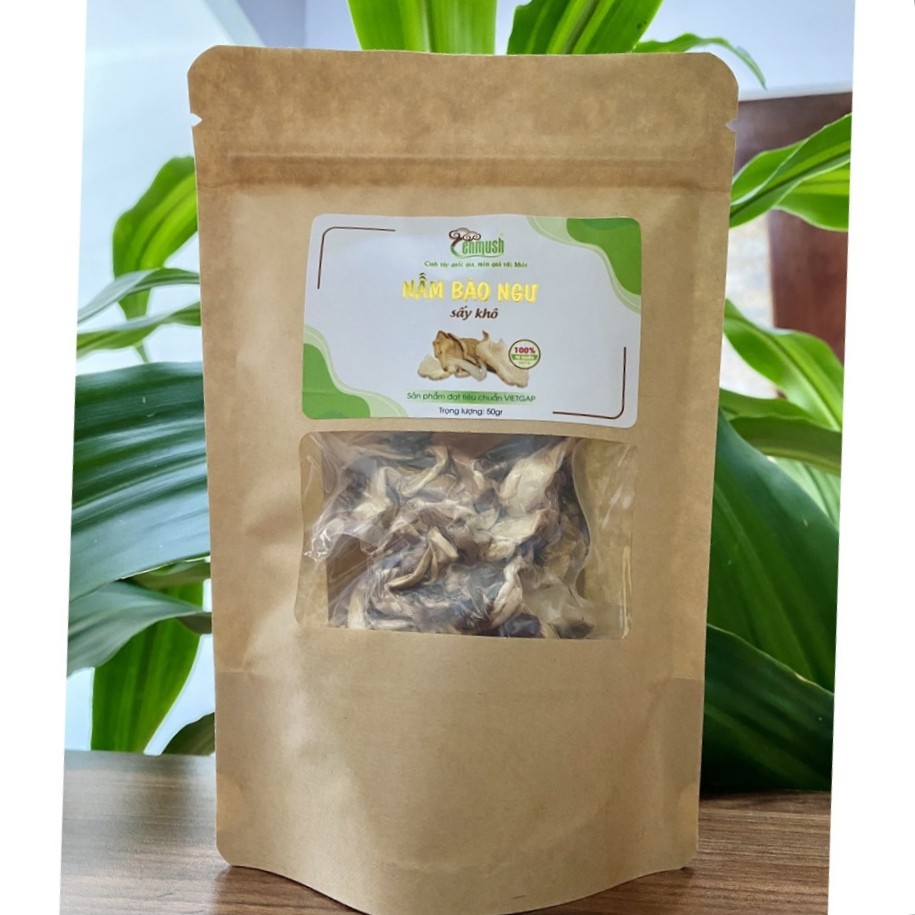 Nấm Bào ngư sấy khô CENMUSH túi zip 50gr