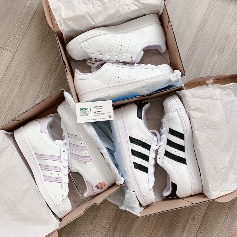 Giày Adidas Superstar có sẵn Shipped US UK