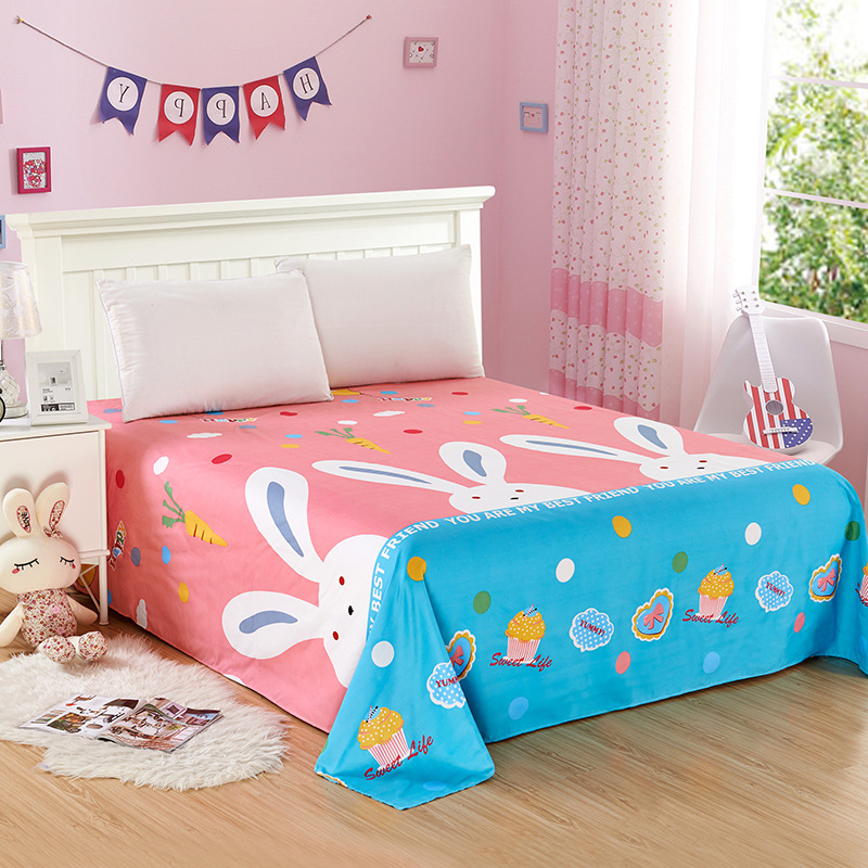 drap giường Hình Thỏ Xinh Xắn 1m,1.2m,1.5m