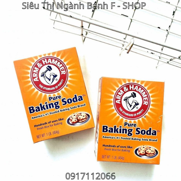Nguyên liệu làm bánh - Bột Baking Soda 454 gam - Bột Banking Soda 454 gam