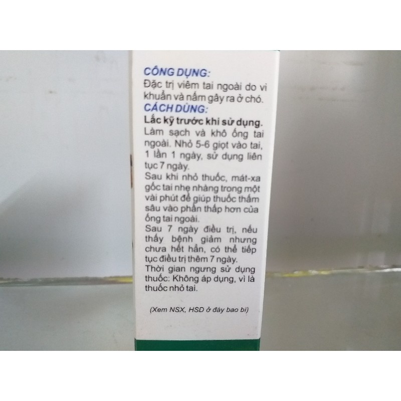 Thuốc nhỏ tai cho chó mèo vmd phòng viêm tai rất tốt