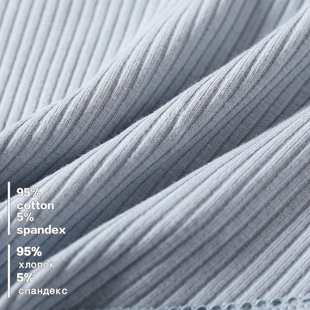 Bộ 5 quần lót FINETOO bằng cotton mịn cho nữ