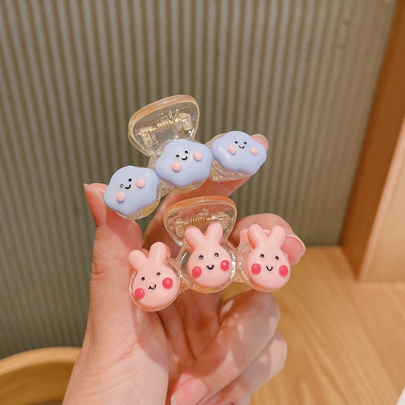 Kẹp tóc càng cua SIBBI cặp tóc hàn quốc hoạt hình dễ thương cho mẹ và bé SB0029