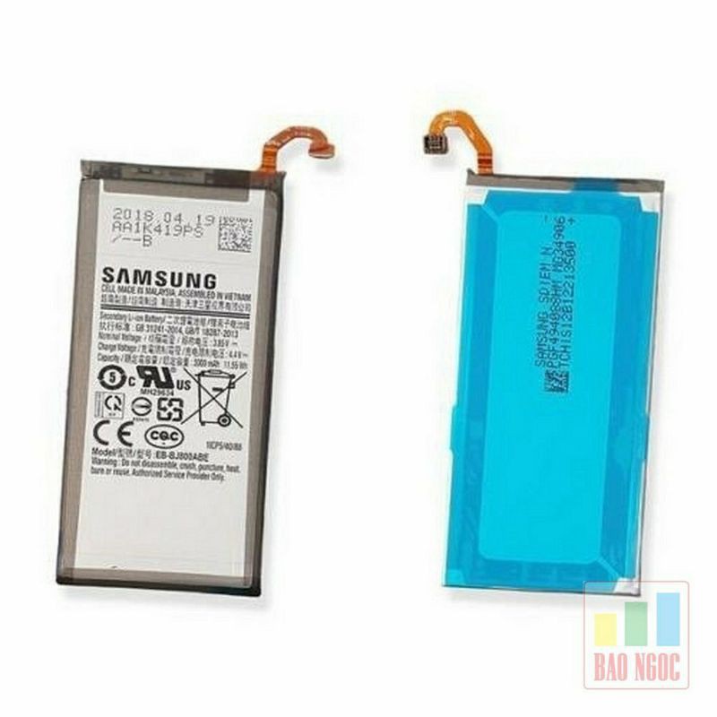 Pin Samsung A6 Plus 2018 dung lượng 3000 mAh bảo hành 6 tháng