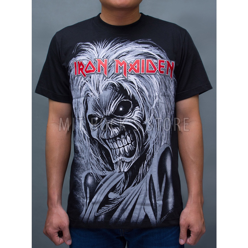 Áo Iron Maiden  - Rock band tee - Áo Rock - Size S, M, L, XL, XXL - Áo Thái Lan
