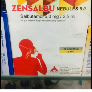 Hít qua máy khí dung zensalbu