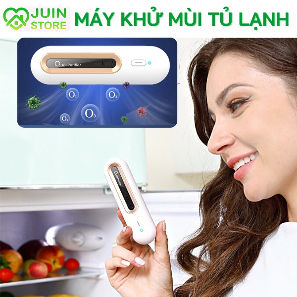 Máy Khử Mùi Tủ Lạnh, Máy Lọc Không Khí Mini Diệt Khuẩn Tíc Hợp Công Nghệ Ozone, Máy Khử Mùi Tủ Giày, Tủ Quần Áo