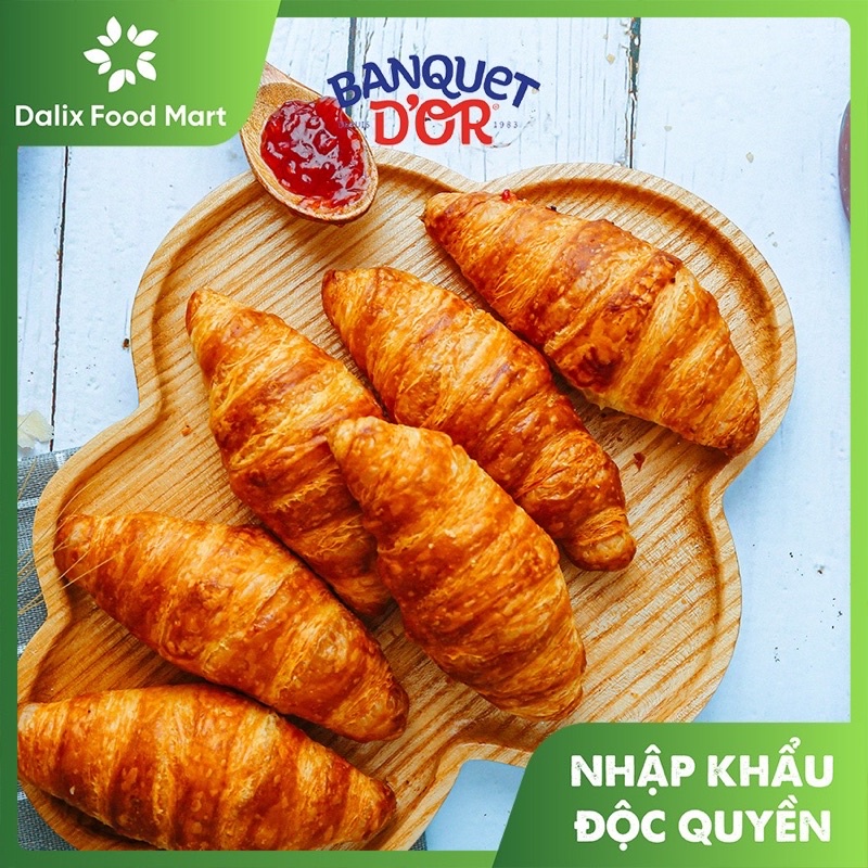 Bánh Croissant sừng bò nhập khẩu Pháp (nướng nồi chiên không dầu hoặc lò nướng)
