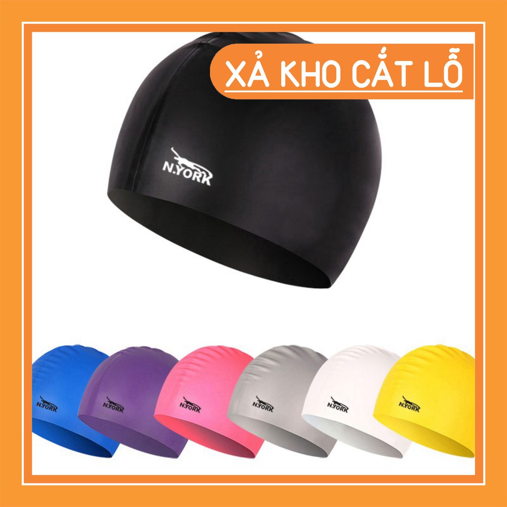 (Hàng Tốt) Mũ bơi silicon thời trang - 7843 (Giảm Giá Cực Sốc)