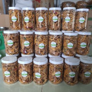 Combo 10 hũ cơm cháy lắc khô gà mini