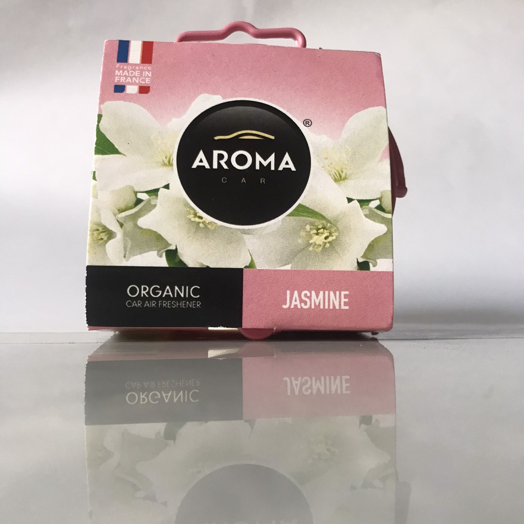 Hương Hoa Nhài - Sáp Thơm Ô Tô Cao Cấp Aroma Organic 40g Của Pháp