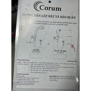Vòi sen tắm cao cấp CORUM