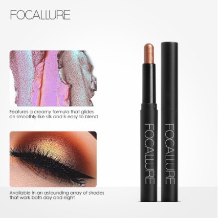 FA38 Phấn mắt FOCALLURE nhung mịn dạng bút gồm 12 màu tùy chọn 2g | BigBuy360 - bigbuy360.vn