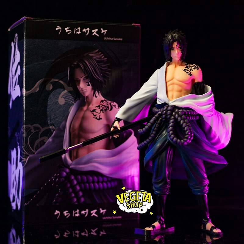 Mô hình Sasuke - Mô hình Naruto - Uchiha Sasuke ấn chú nguyền ấn của Orochimaru - Cực to có hộp Fullbox - Cao 26~29cm