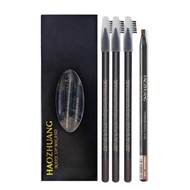 Chì Mày Xé Haozhuang Make Up Milano Eyebrow Pencil Precicion
