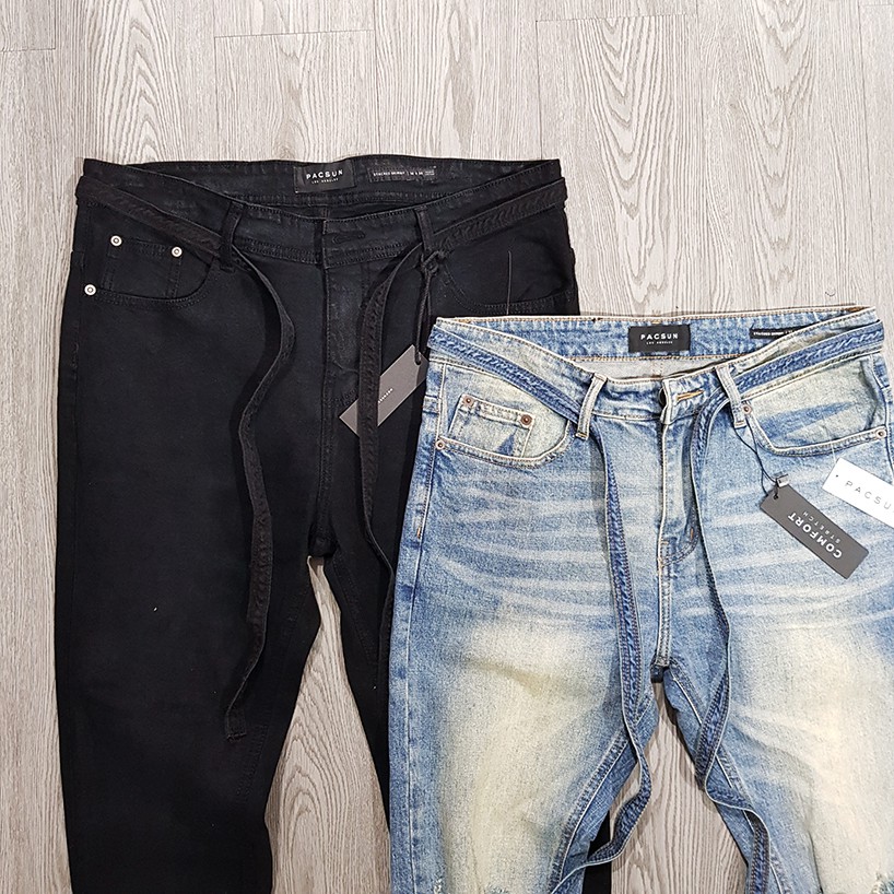 DÂY DRAWSTRING FOG VẢI JEAN CAO CẤP
